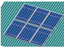 zonnesysteem voor plat dak