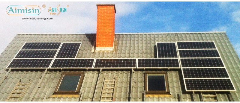 aluminium dakconstructies op zonne-energie
