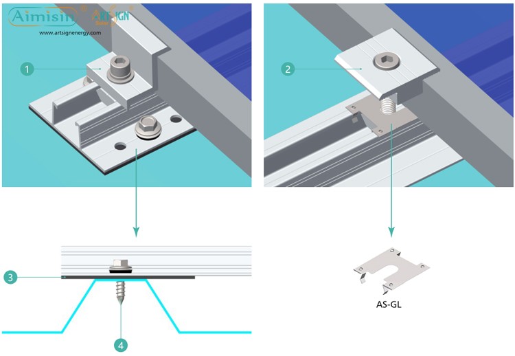 montageklemmen voor zonnepanelen