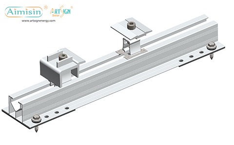 Minirail op zonne-energie