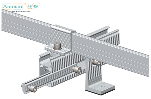 ART SIGN Metalen dak D-rail