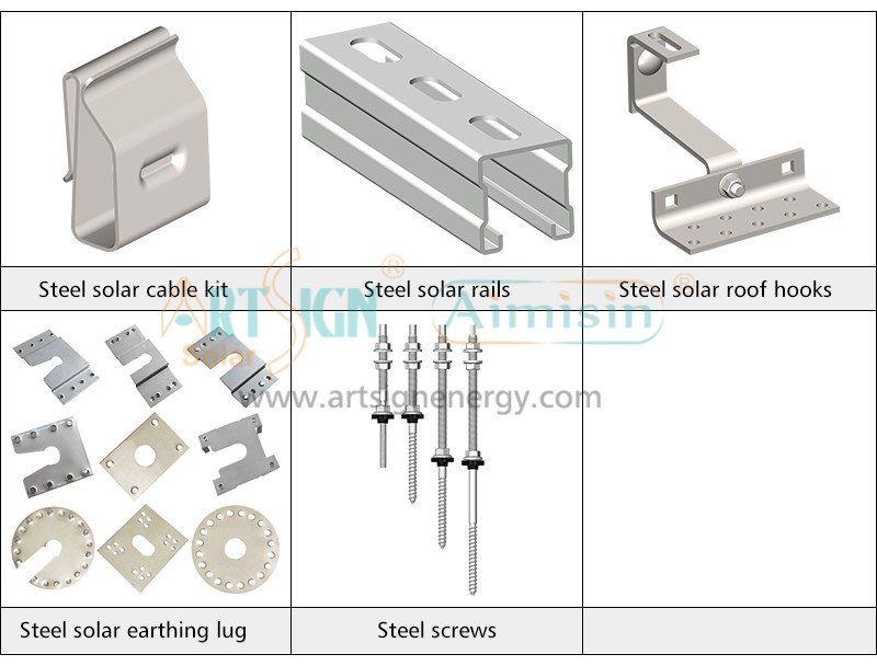 Steel Solar Mounting Brackets