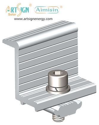 ART SIGN Solar panel end clamps AS-DEC