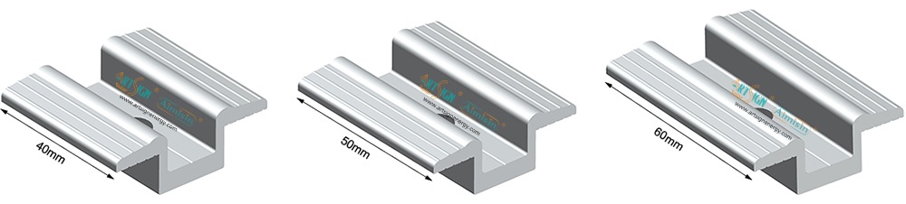 ART SIGN solar panel mid clamps AS-A-MC01