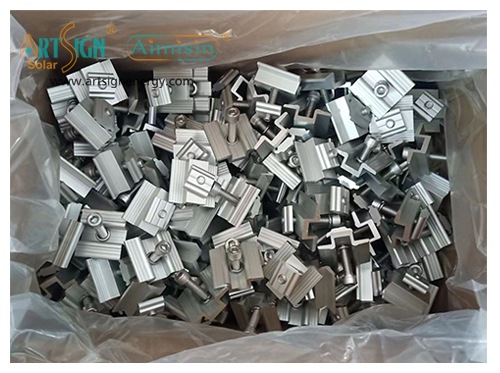 ART SIGN solar panel mid clamps AS-A-MC01 packages
