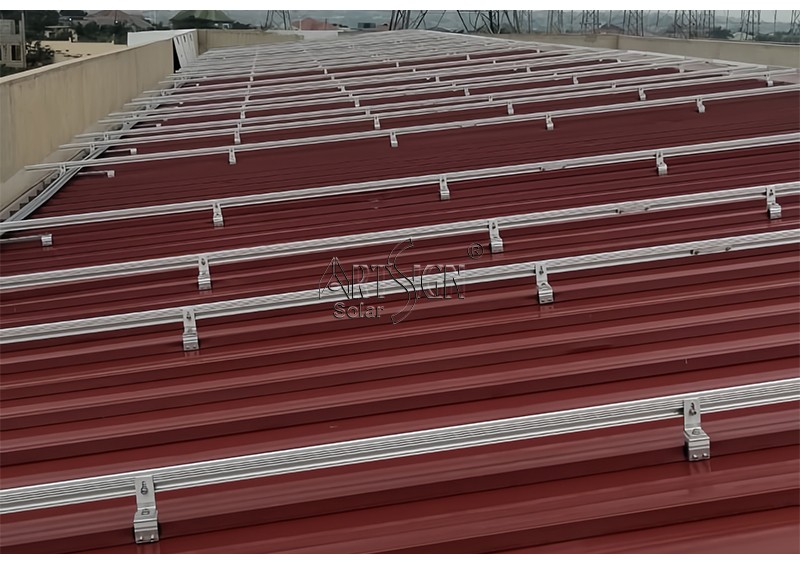standing seam solar mounting brackets no penetration