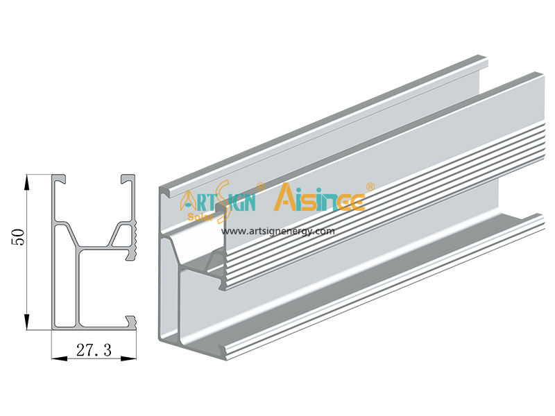 Solar aluminium profiel XR rail 02#