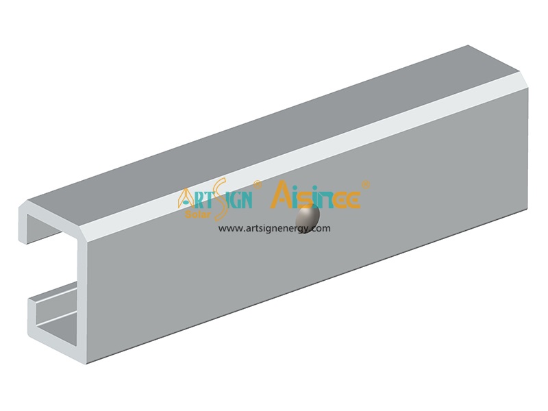 C-rail 01# verbindingsset voor montage op zonnerails