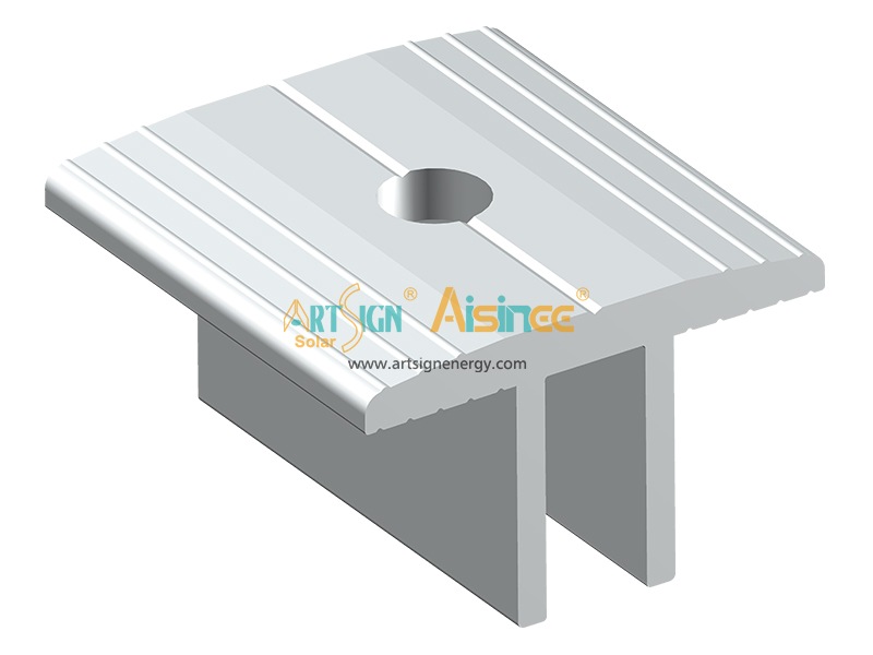 Aluminium middenklem voor zonnepanelen met CE-certificering | Art Sign