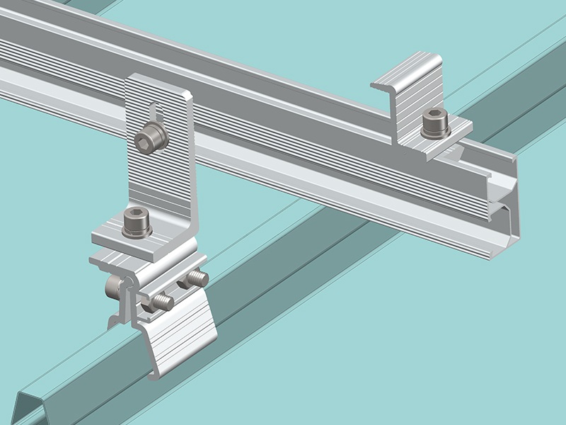 XRS-01# Connector voor zonnepaneelmontagerails