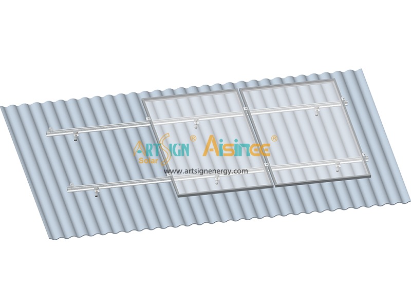 Zonne-PV-module montage aluminium 6005-T5 L-voet AS-A-A475 |Art Sign