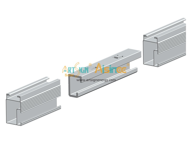 CR Rail 02# Verbindingsstuk voor zonnepaneelmontagesysteem | Art Sign