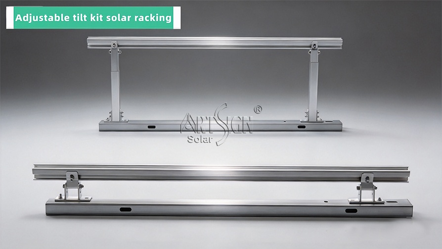 Verstelbare aluminium kantelkit zonnepaneelmontagesysteem |Art Sign
