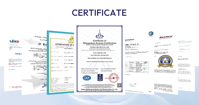 Breidt wereldwijd bereik uit met geavanceerde zonnemontagesystemen voor een duurzame toekomst | Kunstbord