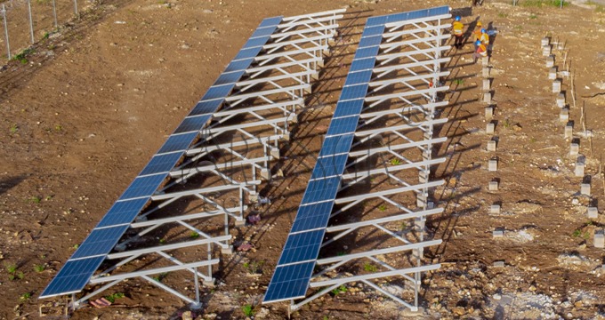 Tanzaniaans project voor grondondersteuning met volledig aluminium zonne-energie