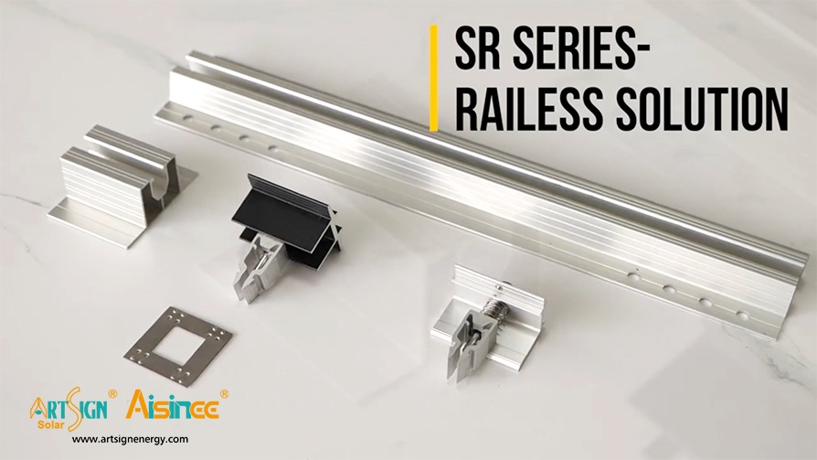 PV-paneel korte rail aluminium zonne-montagerails met fabrieksprijs