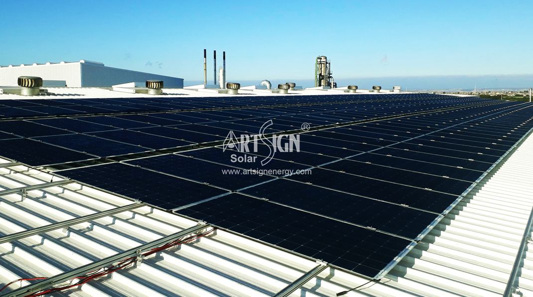 aluminium staande naadklem AS-ARH-03 voor metalen dak