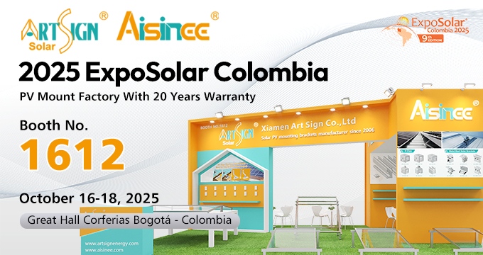 Art Sign Solar presenteert zich op Exposolar Colombia – Bezoek ons op stand 1612!